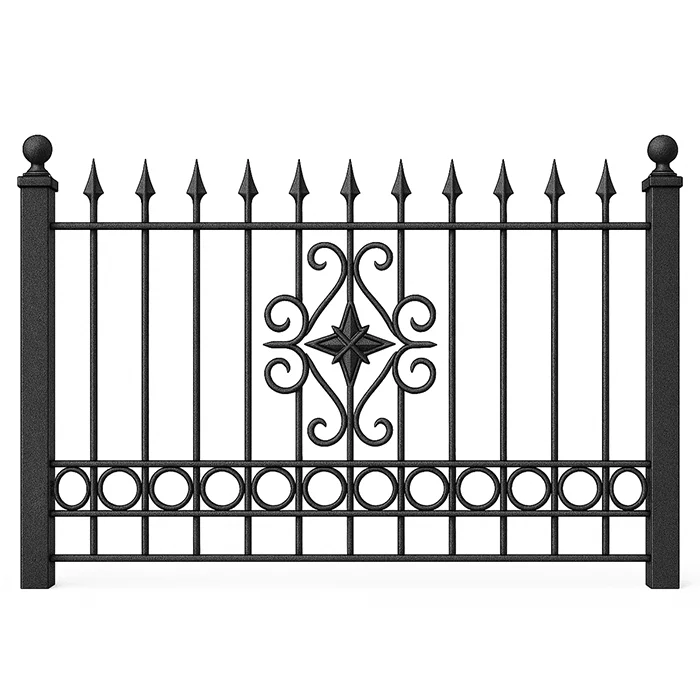 Bishop-metal-fence-panel