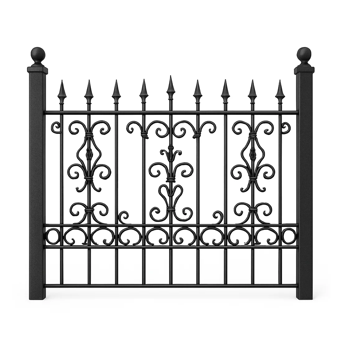 Windsor-metal-fence-panels